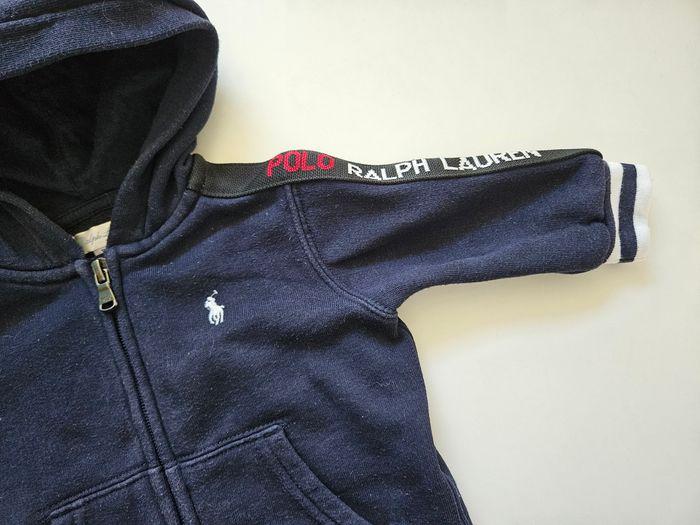 Sweat zippé Ralph Lauren 6mois - photo numéro 2