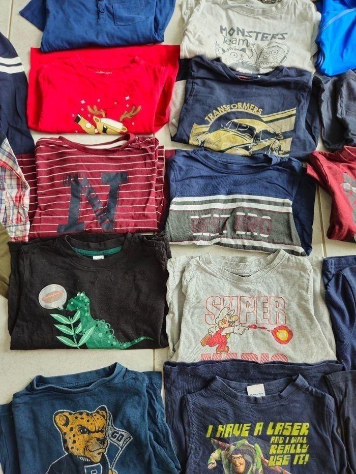 Lot t shirt manches longues garçons 
Taille 5 ans - photo numéro 6