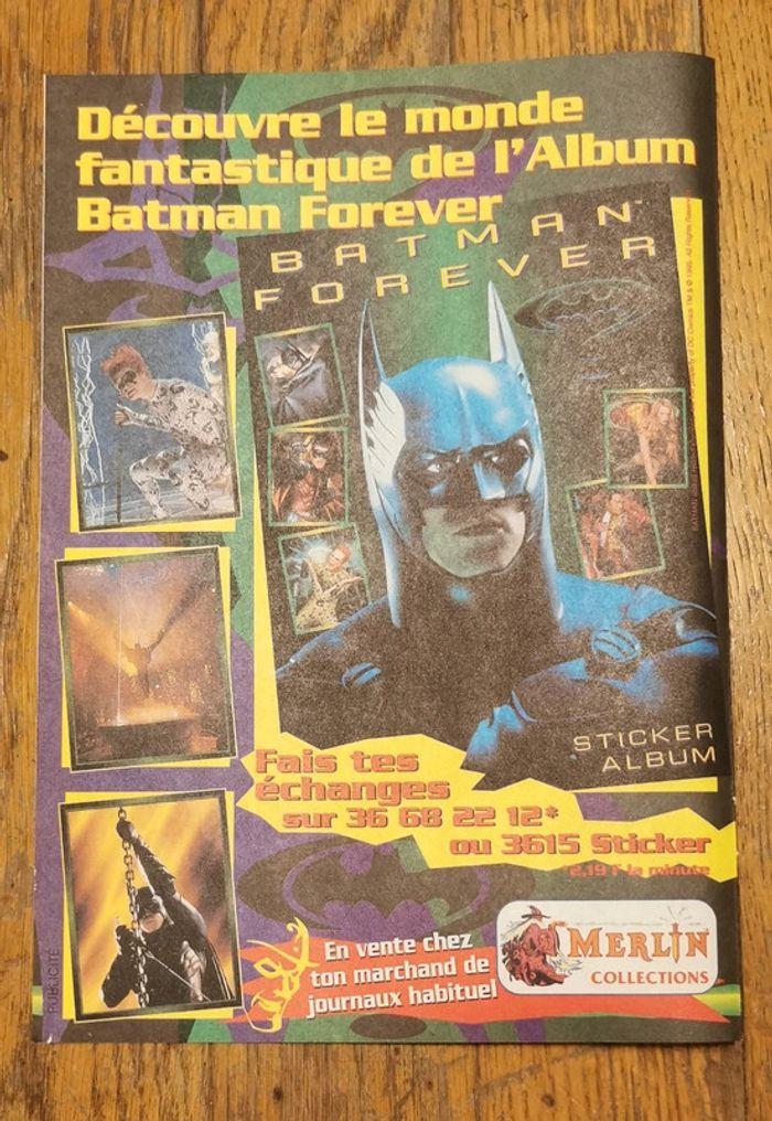 Ancienne publicité album batman forever