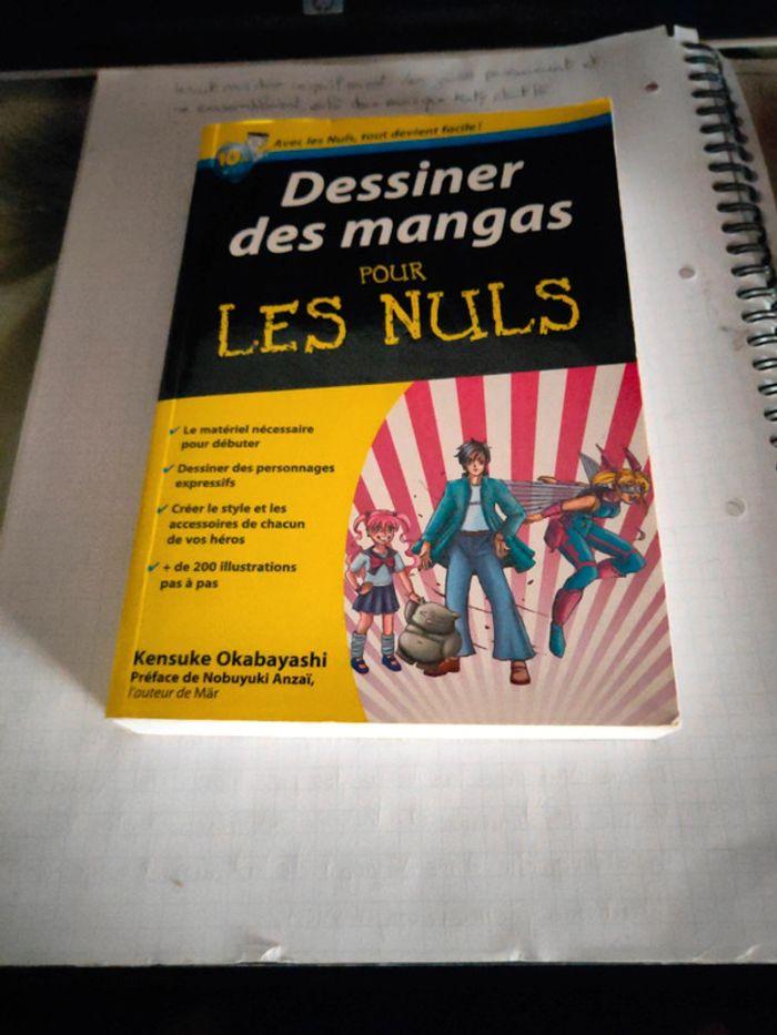 Livre dessiner des mangas pour les nuls - photo numéro 1