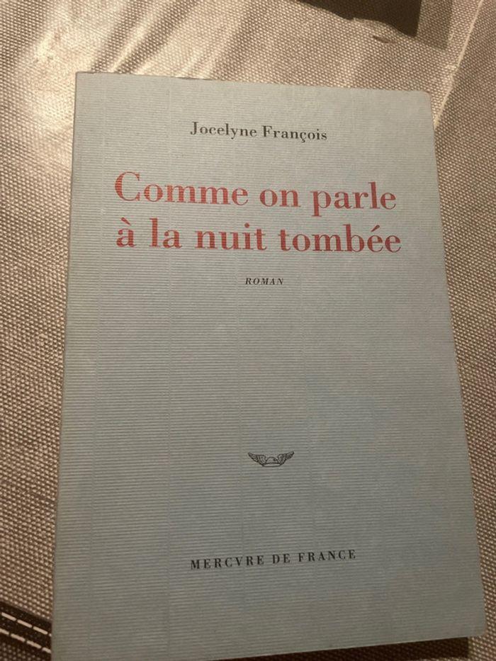 Comme on parle à la nuit - photo numéro 1