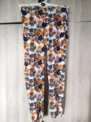 Pantalon fleuri 8 ans Bonprix