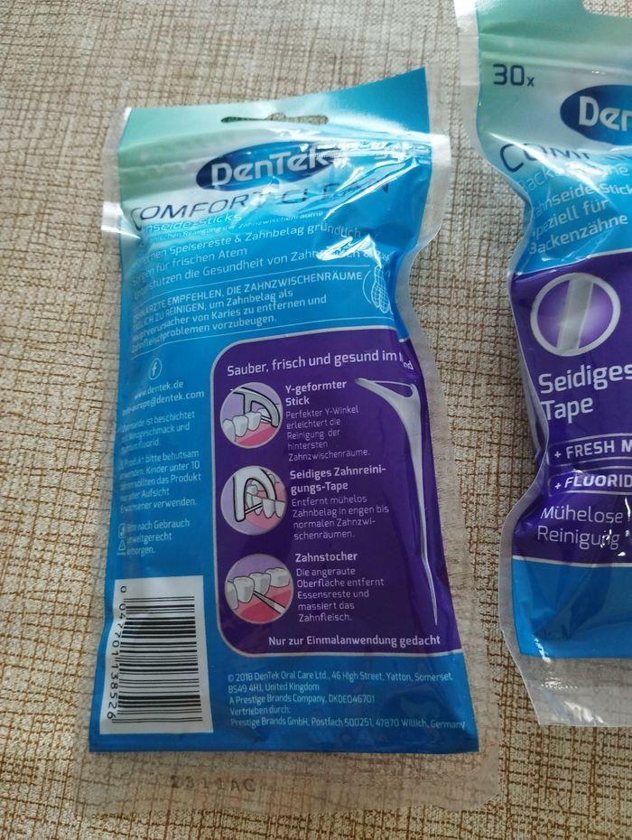 Dentek Comfort Clean fil dentaire Clé, Lot de 3 (3 x 30 pièces) - photo numéro 3