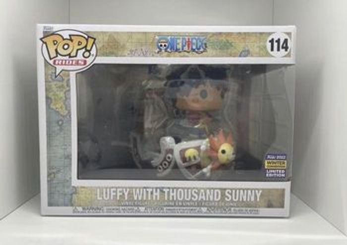 Pop funko one piece luffy with thousand sunny