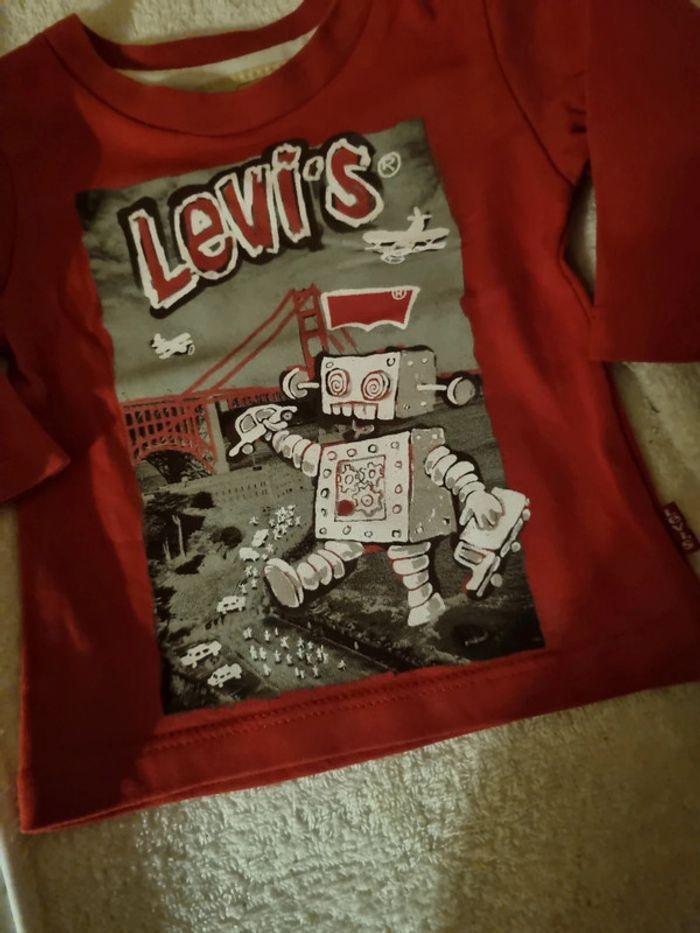 T-shirt levis 3 mois - photo numéro 2