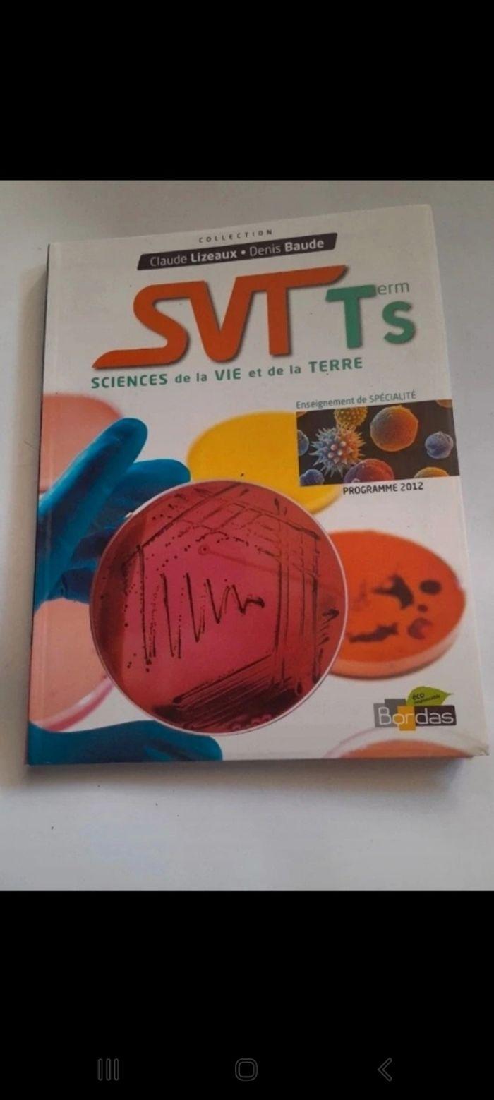 Livre Svt Terminale S Programme 2012