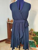 Robe bleu marine - M(38)