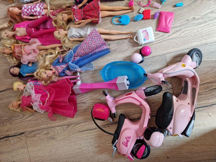 Lot Barbie Scooters Cheval et accessoires - photo numéro 3