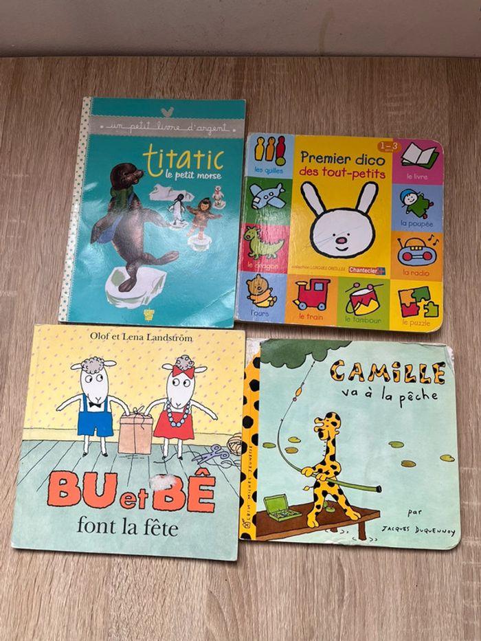 Lot de 4 livres enfants - photo numéro 1