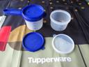 Tupperware saupoudreuse farine/sucre bleu en très bon état