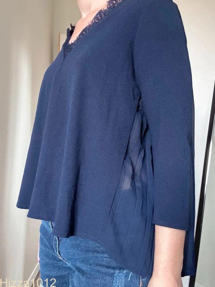 Blouse bleu marine Vero Moda taille 36 💖 - photo numéro 8