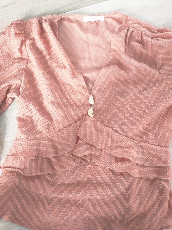 Blouse vieux rose neuve - photo numéro 2