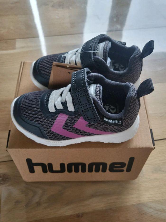 Baskets Hummel neuves gris pointure 23 - photo numéro 8