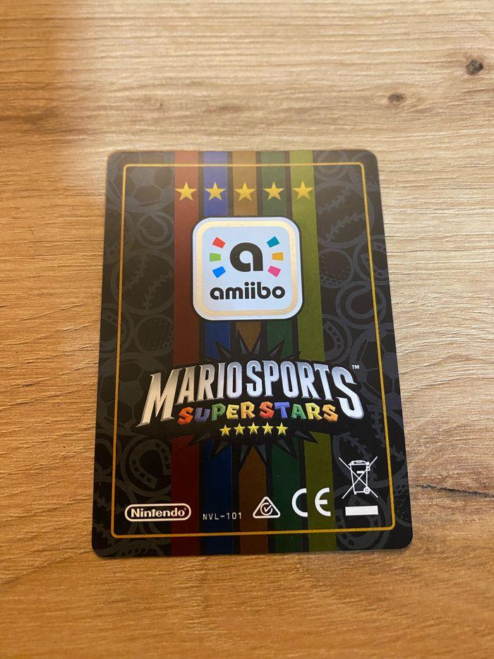 Carte amiibo baby Mario sport super stars - photo numéro 2