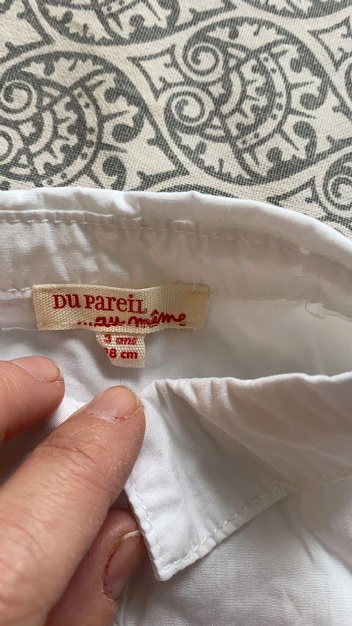 Chemise 3 ans du pareil au même - photo numéro 3