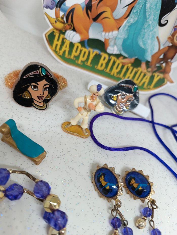 Princesse Aladin Aladdin jasmine Disney bijoux jewel earcuff bracelet boucle barrette clip collier - photo numéro 5