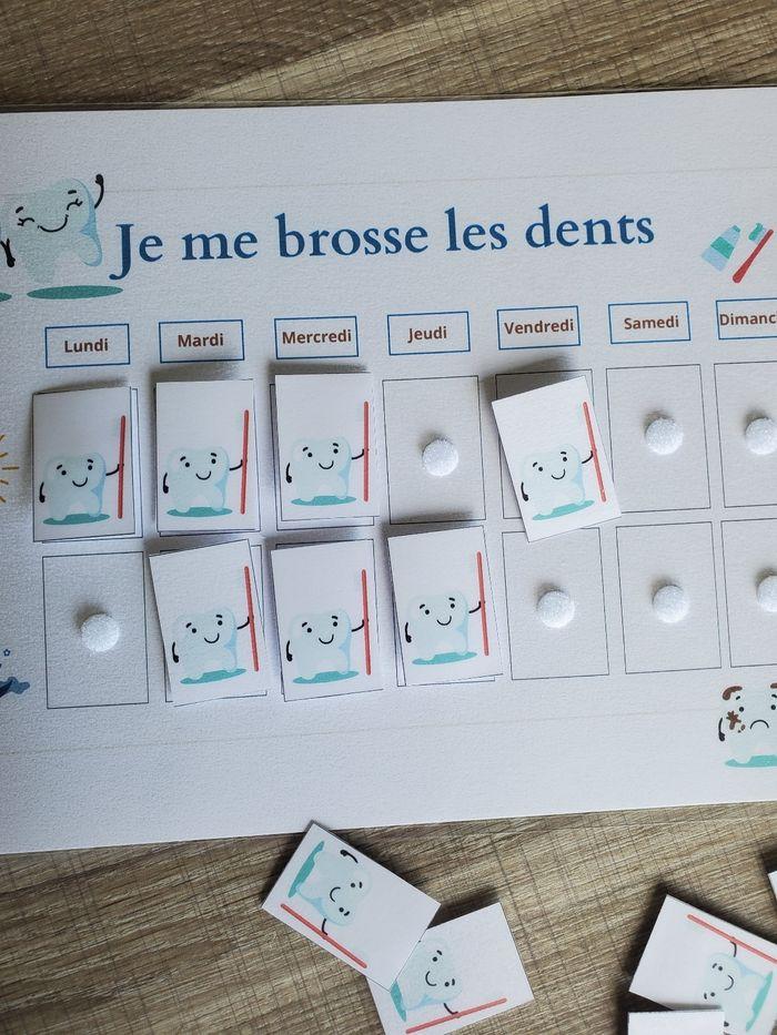 Ce support est idéal pour accompagner l’apprentissage des brossage dents et motivée l enfant - photo numéro 5