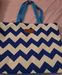 Sac de plage zigzag