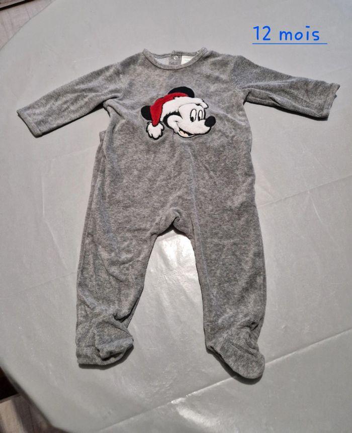 Pyjama mickey 12 mois - photo numéro 1