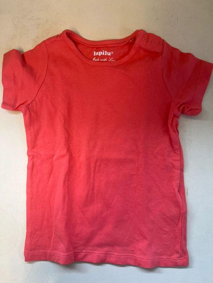 Tee shirt lupilu corail - photo numéro 1