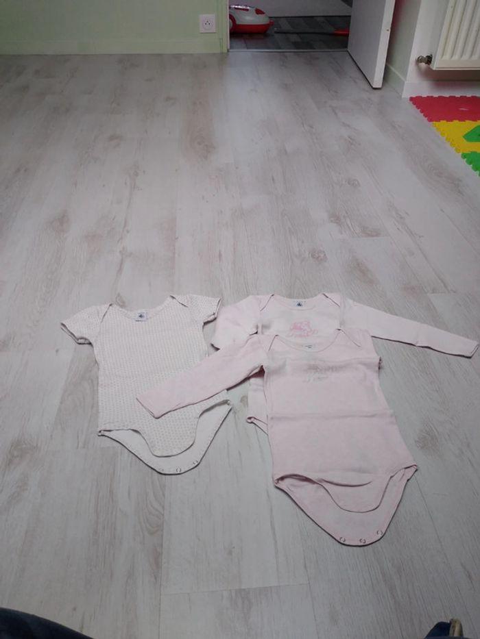 Lot 3 bodies petit bateau 24 mois - photo numéro 1