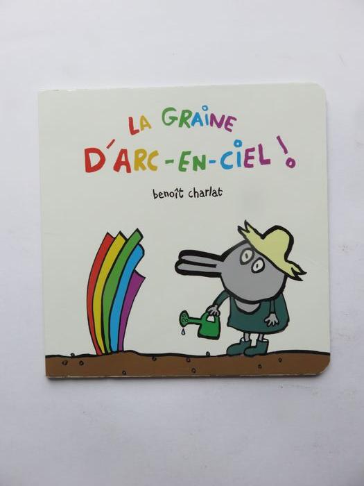 Album jeunesse 1-3 ans : La graine d'Arc-en-ciel ! (L'école des loisirs) - photo numéro 1