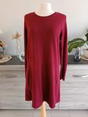 Robe pull bordeaux