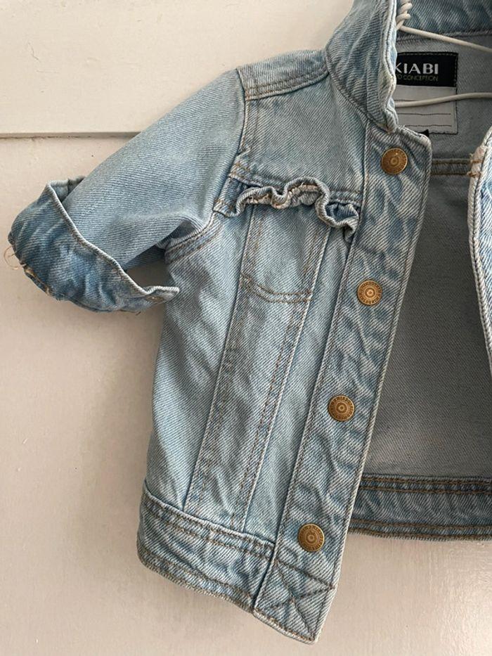 Veste en jean taille 3 mois - photo numéro 3