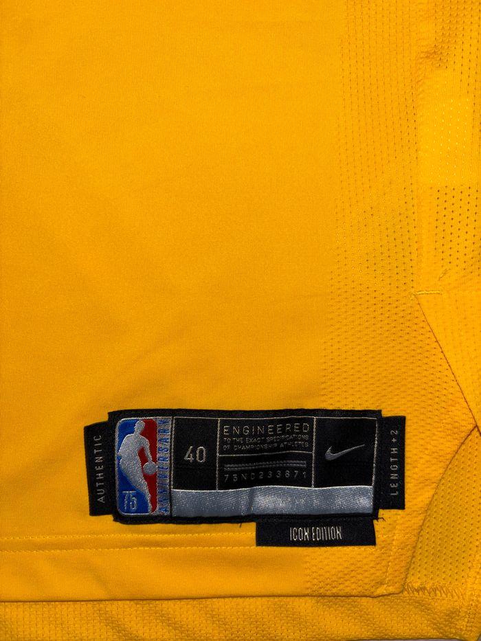 maillot Los Angeles Lakers Lebron James NBA Jersey Icon Edition - photo numéro 4