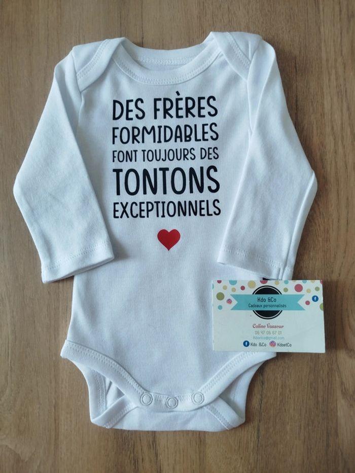 Body annonce grossesse tonton frère