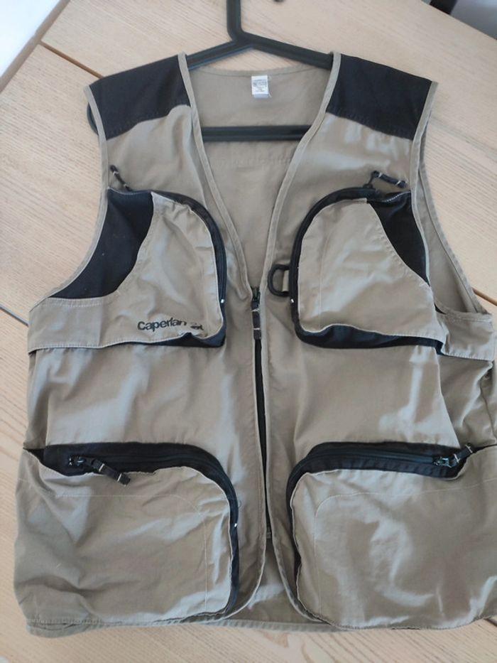 Gilet de pêche Caperlan taille L - photo numéro 1