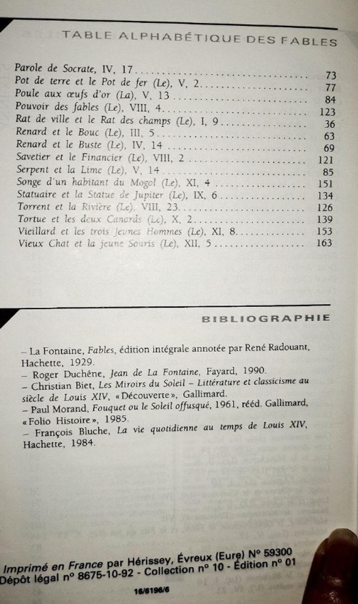 Livre "Les fables de La Fontaine" - photo numéro 3