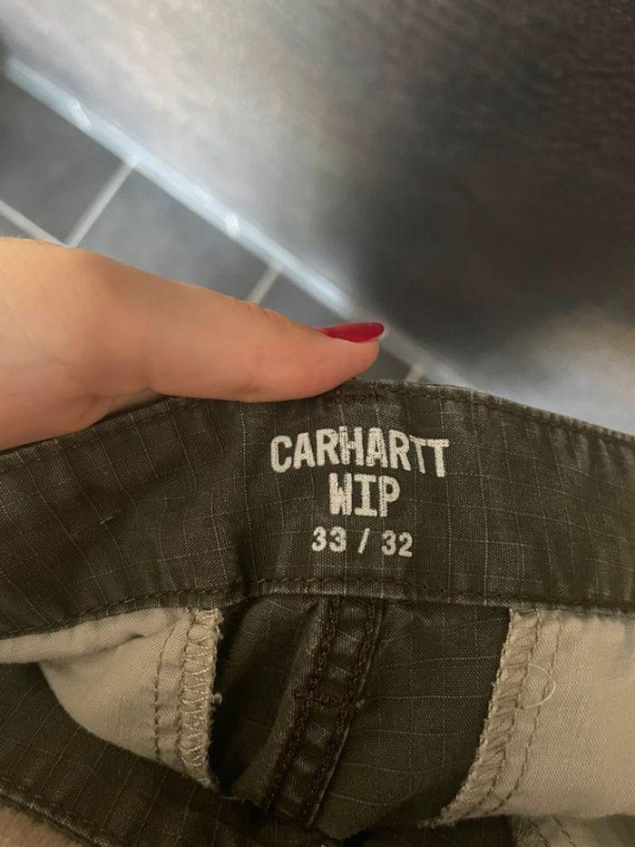 Cargo Carhartt Kaki - photo numéro 9