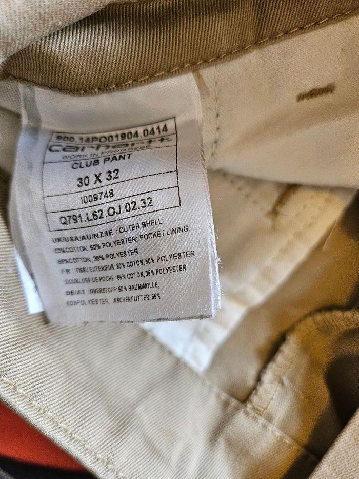 Club Pant Carhartt 30×32 beige - photo numéro 4