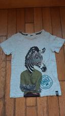 Tee shirt h&m  4/6 ans