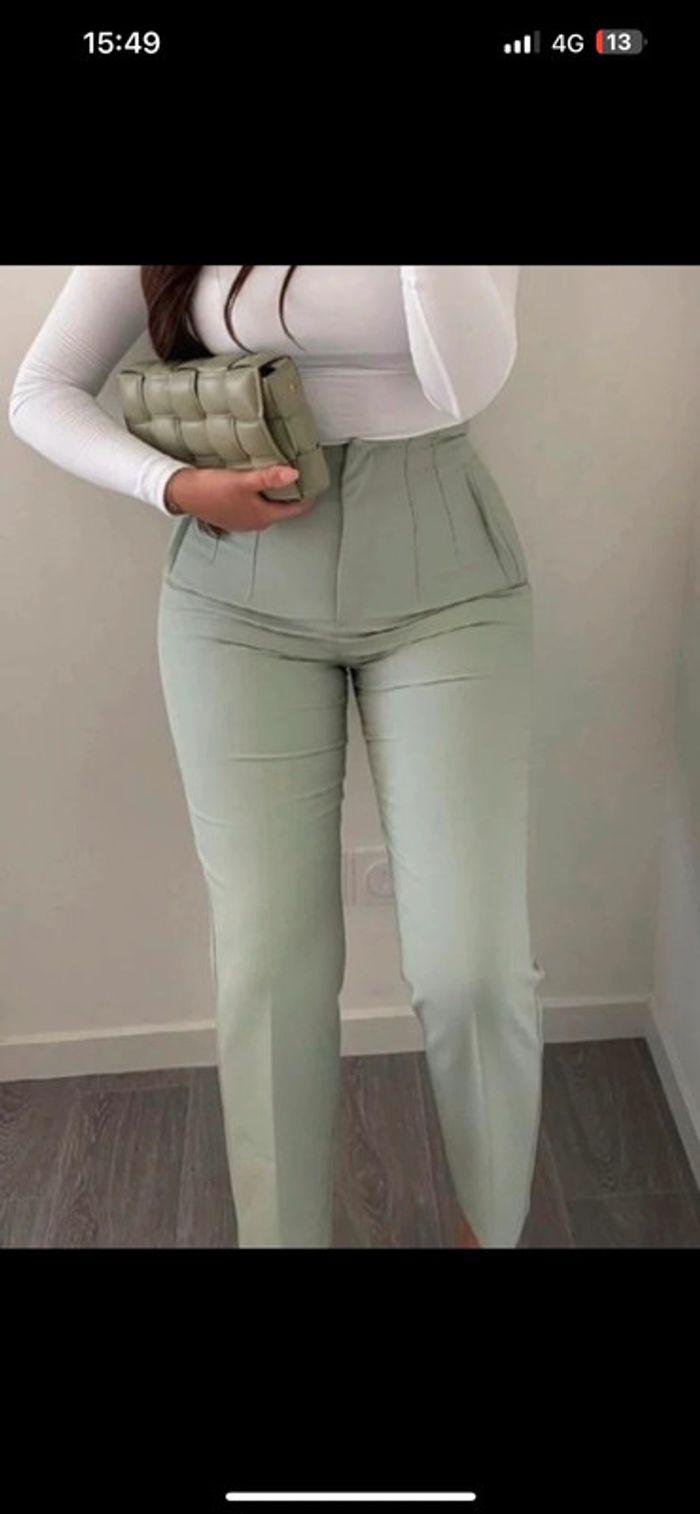 Pantalon à pince