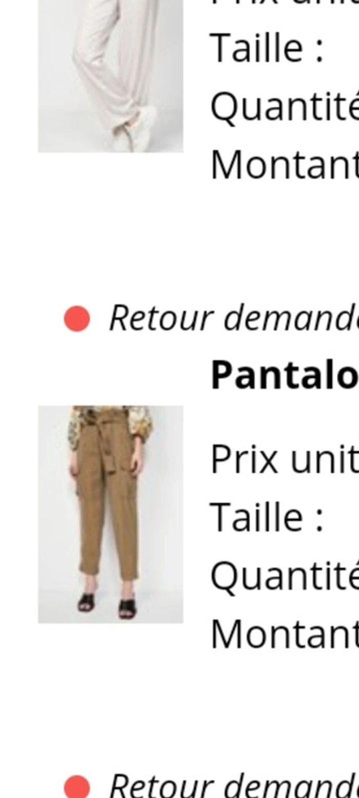 Pantalon carotte hm 36 neuf - photo numéro 6