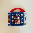 Oxybul Vtech 18 mois - 4 ans mon premier imagier bilingue français anglais mes 100 premiers mots livre éducatif électronique interactif bébé 12 pages illustrées animaux aliments couleurs parties du corps vêtements contraires lot SOP77