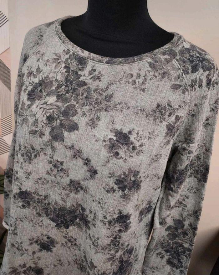 Joli pull gris Promod - photo numéro 2