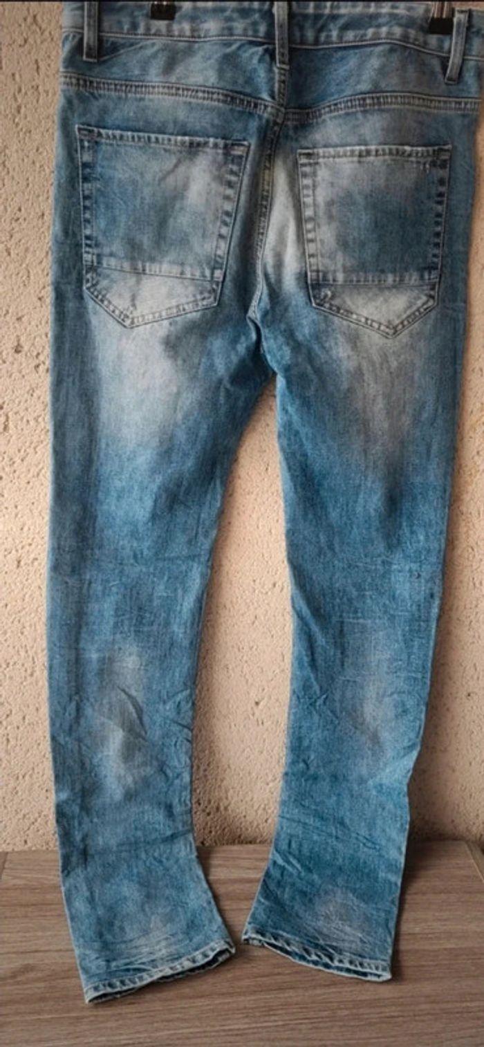 Pantalon Jean troué homme t40 - photo numéro 7