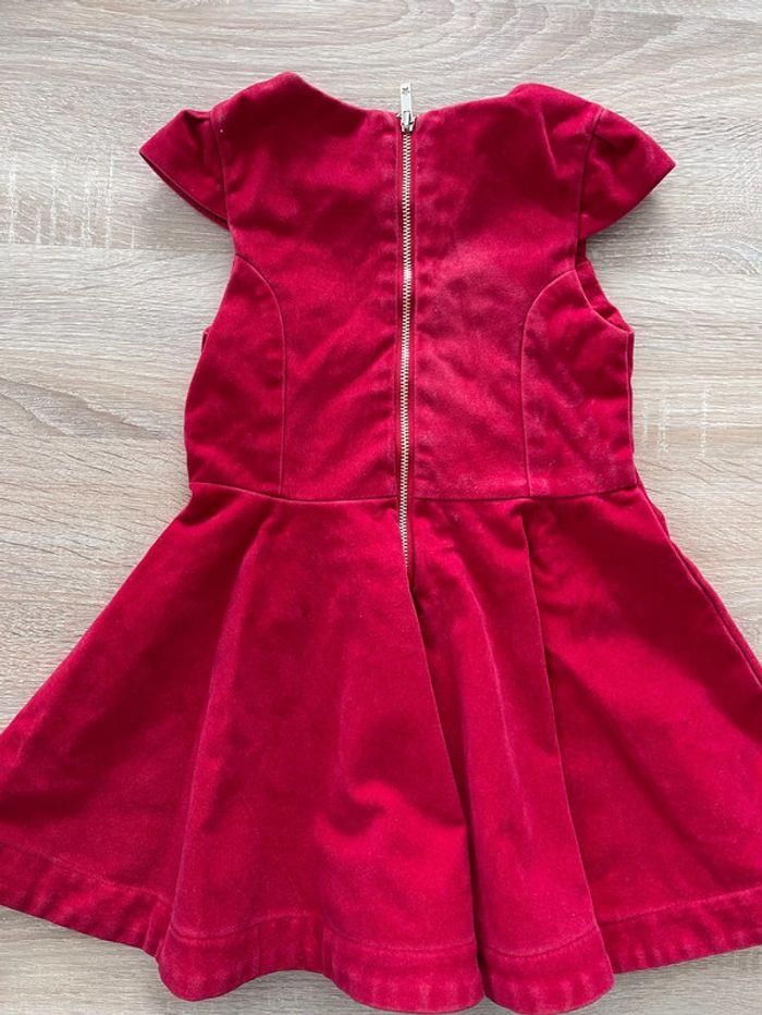 Robe velours rouge Okaidi - photo numéro 2