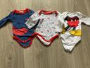 Lot de 3 body Disney manches longues