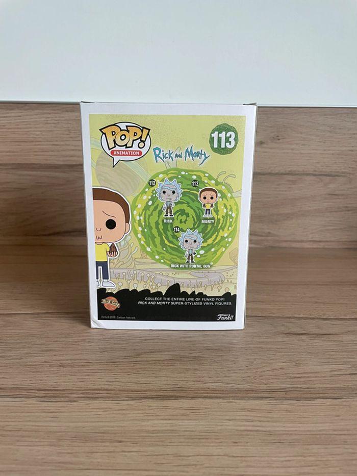 Figurine Funko Pop Rick et Morty : Morty 113 - photo numéro 3