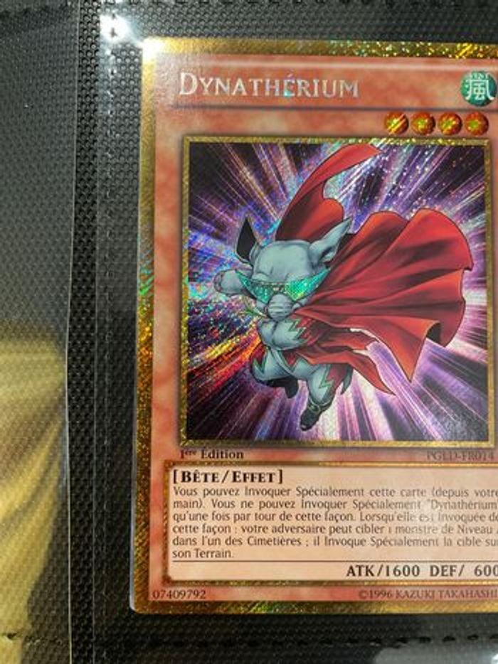 Carte Yu-Gi-Oh! : Dynathérium - PGLD-FR014 - photo numéro 2