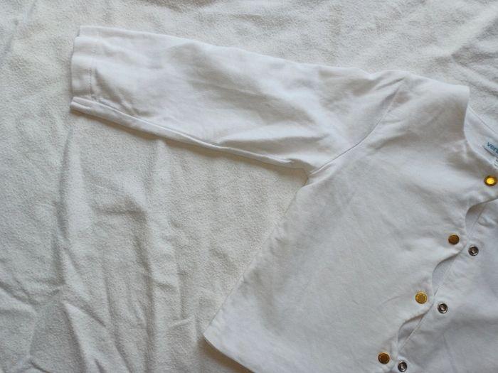 Gilet blanc de cérémonie taille 3 ans - photo numéro 6