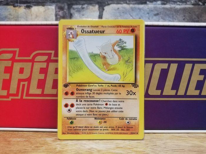 Carte Pokemon Ossatueur Jungle Edition 1 - photo numéro 1