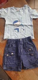 Ensemble short + tee shirt