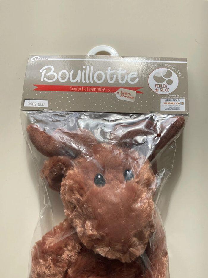 Bouillotte peluche cerf pour enfant et bébé - photo numéro 2