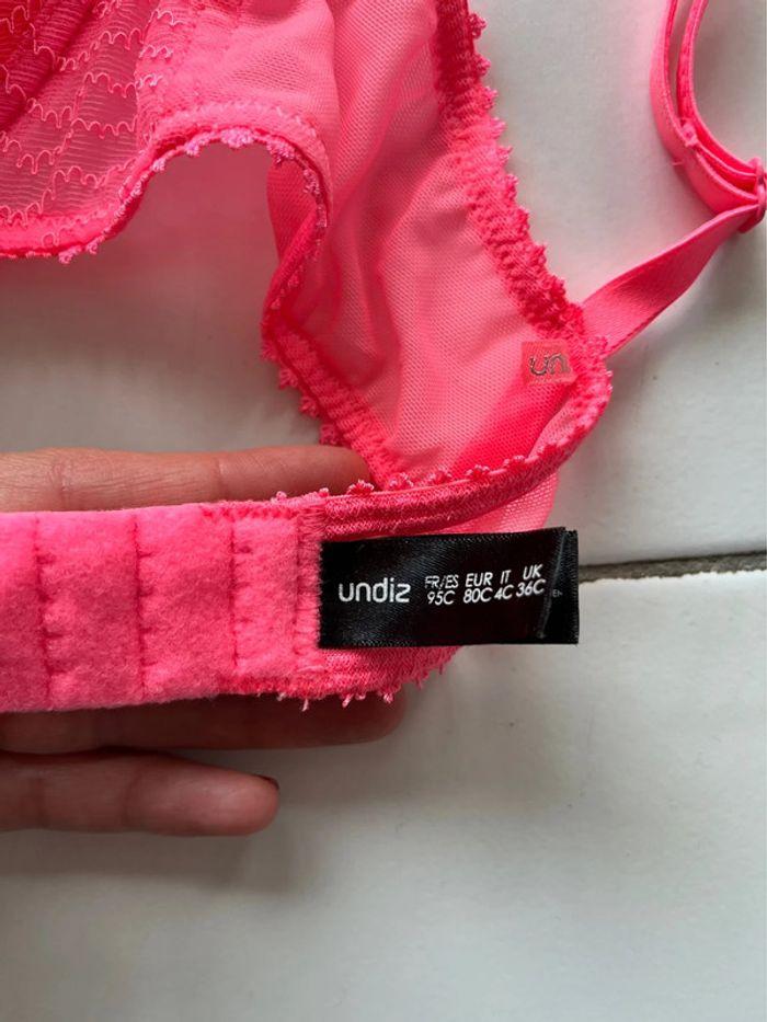 Soutien-gorge rose Undiz - photo numéro 4