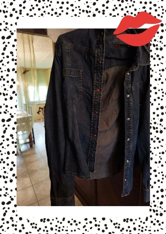 Veste en jeans Denim Culture taille M/38 - photo numéro 5